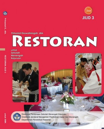 Buku Restoran Jilid 3 Kelas 12 SMK