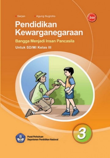 Buku Pendidikan Kewarganegaraan 3 Kelas 3 SD