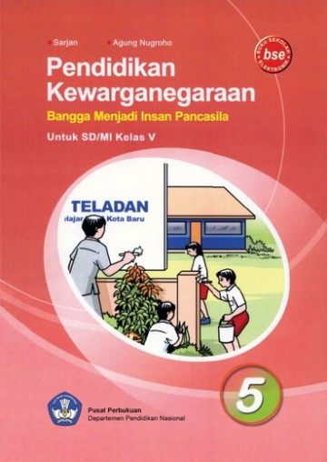 Buku Pendidikan Kewarganegaraan 5 Kelas 5 SD