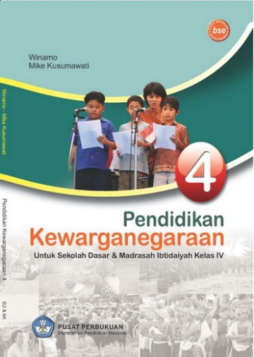 Buku Pendidikan Kewarganegaraan 4 Kelas 4 SD