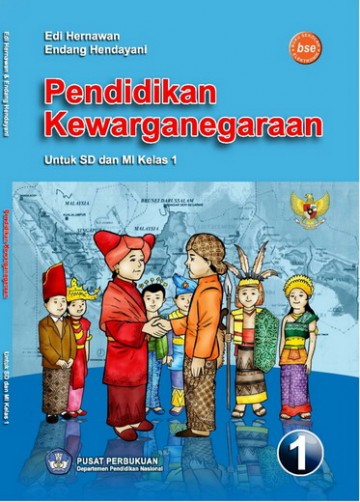 Buku Pendidikan Kewarganegaraan Kelas 1 SD
