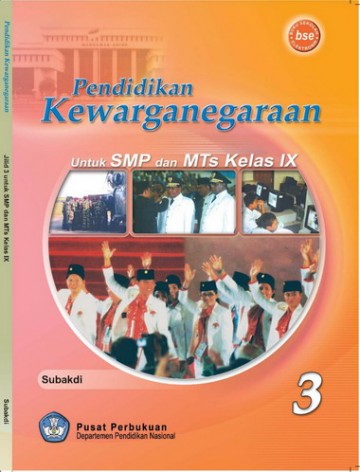 Buku Pendidikan Kewarganegaraan 3 Kelas 9 SMP