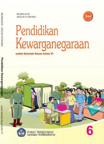 Buku Pendidikan Kewarganegaraan Kelas 6 SD