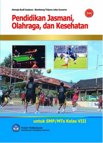 Buku Pendidikan Jasmani Olahraga dan Kesehatan Kelas 8 SMP
