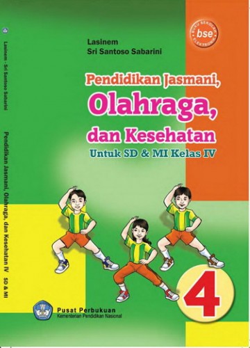 Buku Pendidikan Jasmani, Olahraga, dan Kesehatan 4 Kelas 4 SD