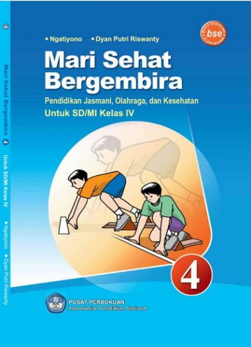 Buku Mari Sehat Bergembira 4 Kelas 4 SD
