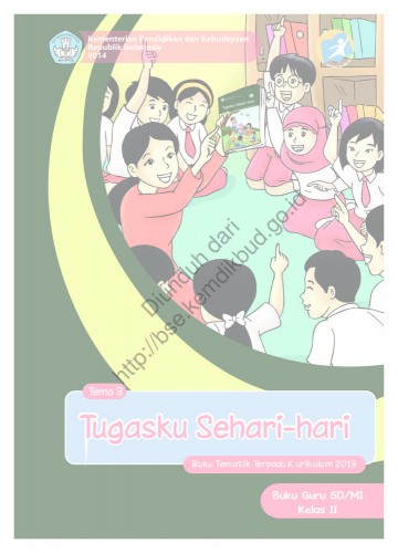 Tema 3 Kelas 2 SD Tugasku Sehari-hari - Buku Guru
