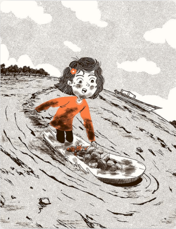 Mencari Kerang Tudai