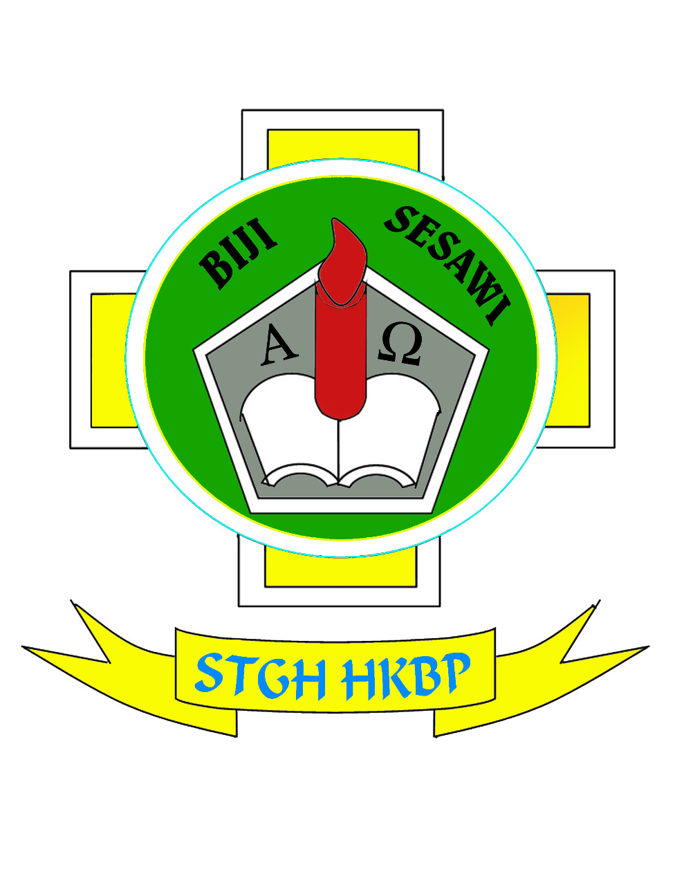 Logo Sekolah Tinggi Guru Huria HKBP Sipoholon