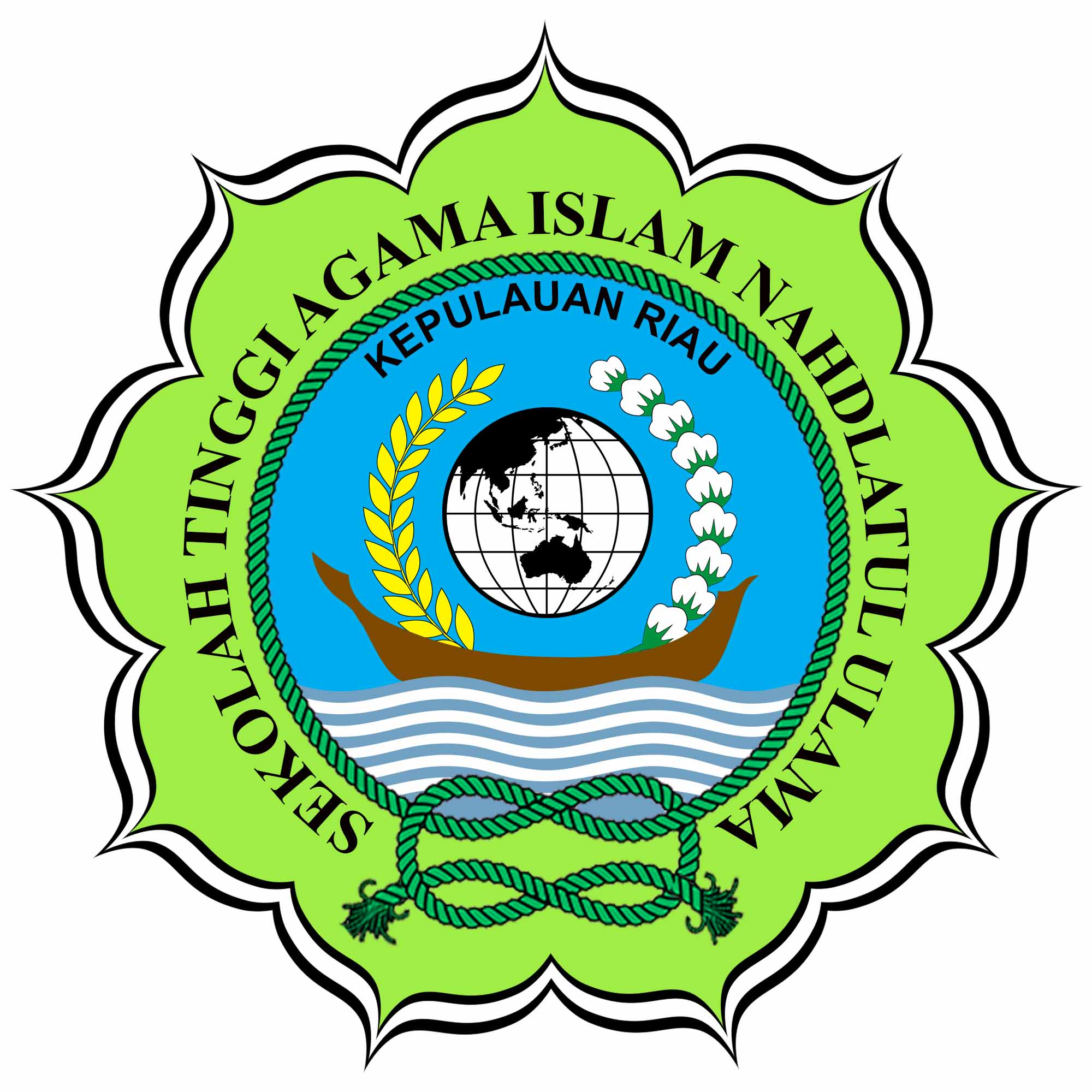 Logo Sekolah Tinggi Agama Islam Nahdlatul Ulama Kepulauan Riau