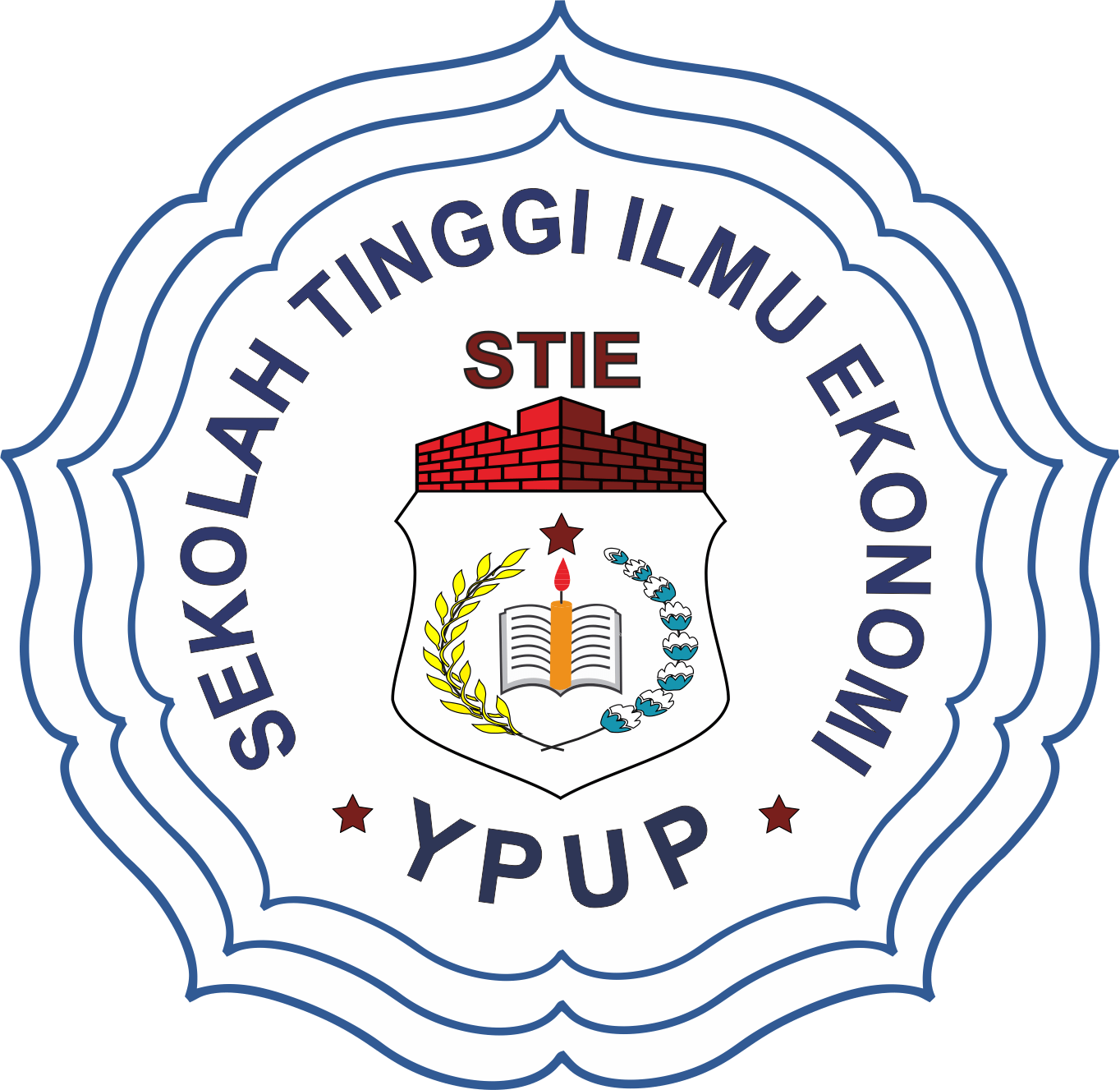 Logo Sekolah Tinggi Ilmu Ekonomi YPUP Makassar