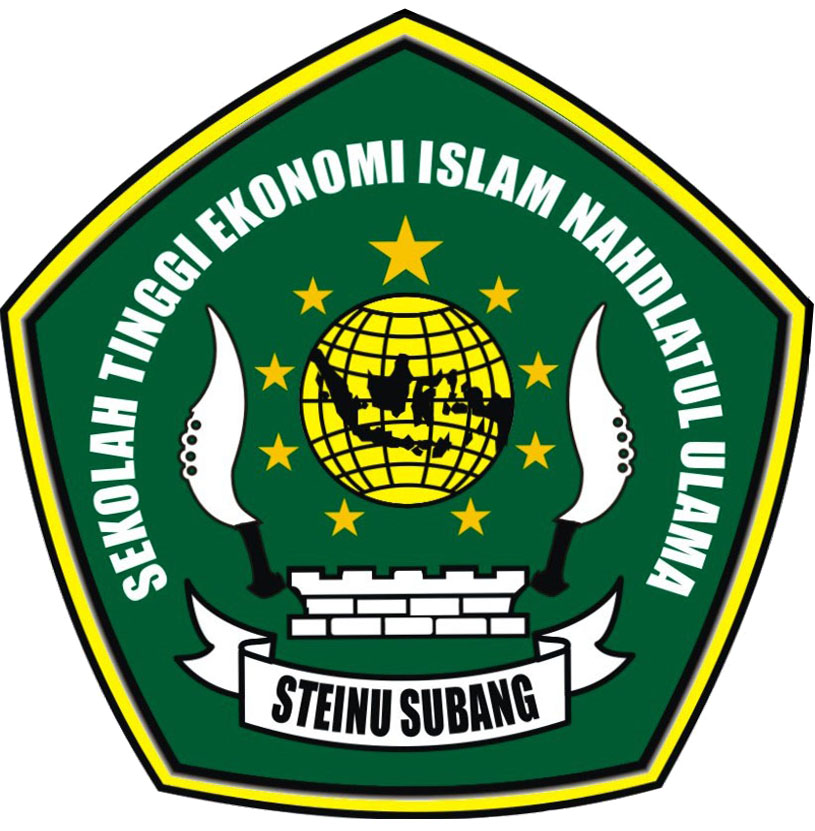 Logo Sekolah Tinggi Ekonomi Islam Nahdlatul Ulama Subang Jawa Barat