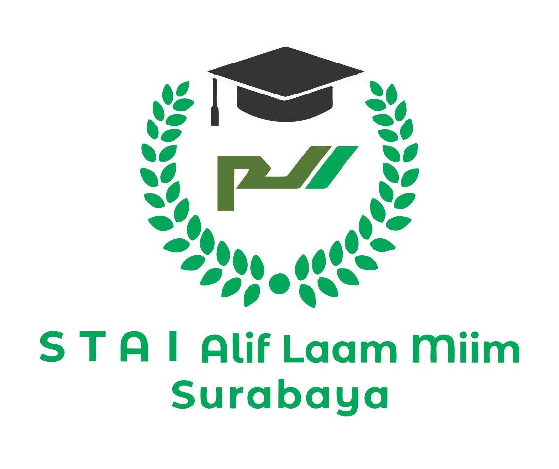 Logo Sekolah Tinggi Agama Islam Alif Laam Miim Surabaya