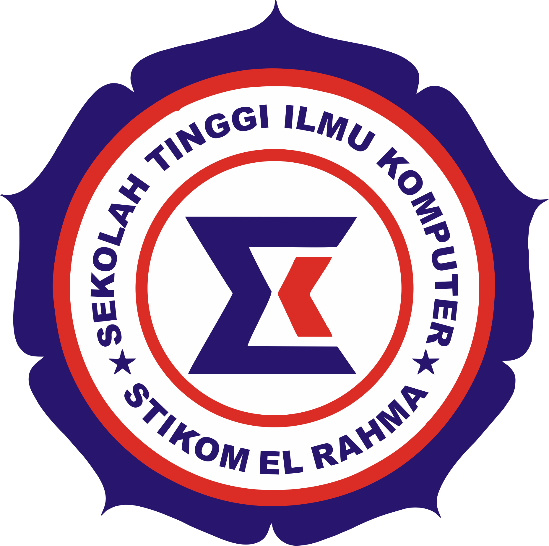Logo Sekolah Tinggi Ilmu Komputer El Rahma