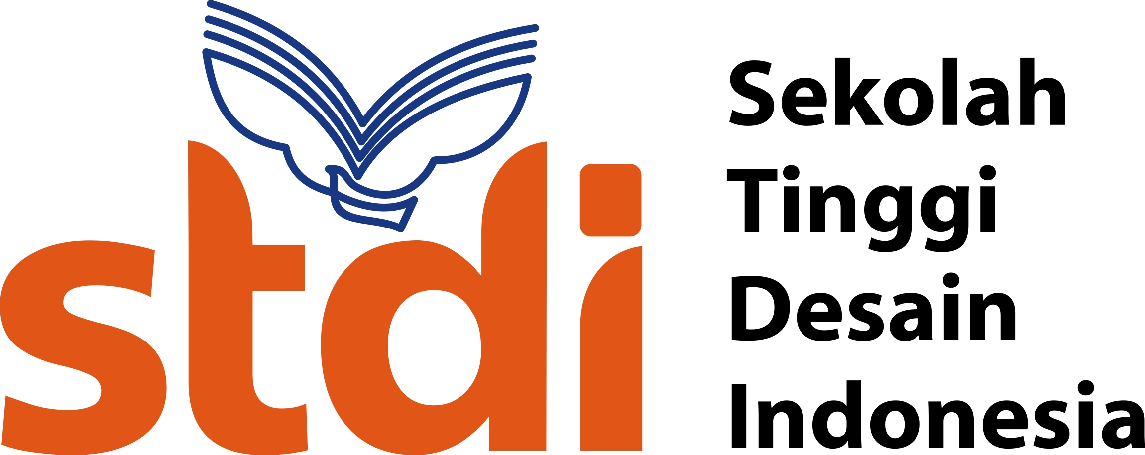 Logo Sekolah Tinggi Desain Indonesia Bandung