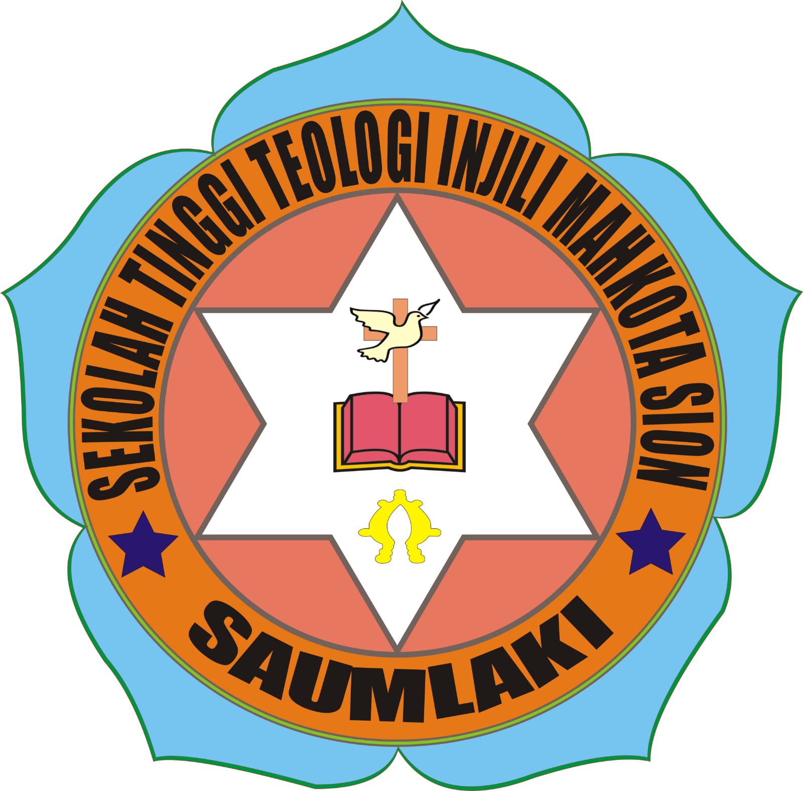 Logo Sekolah Tinggi Teologi Injili Mahkota Sion Saumlaki