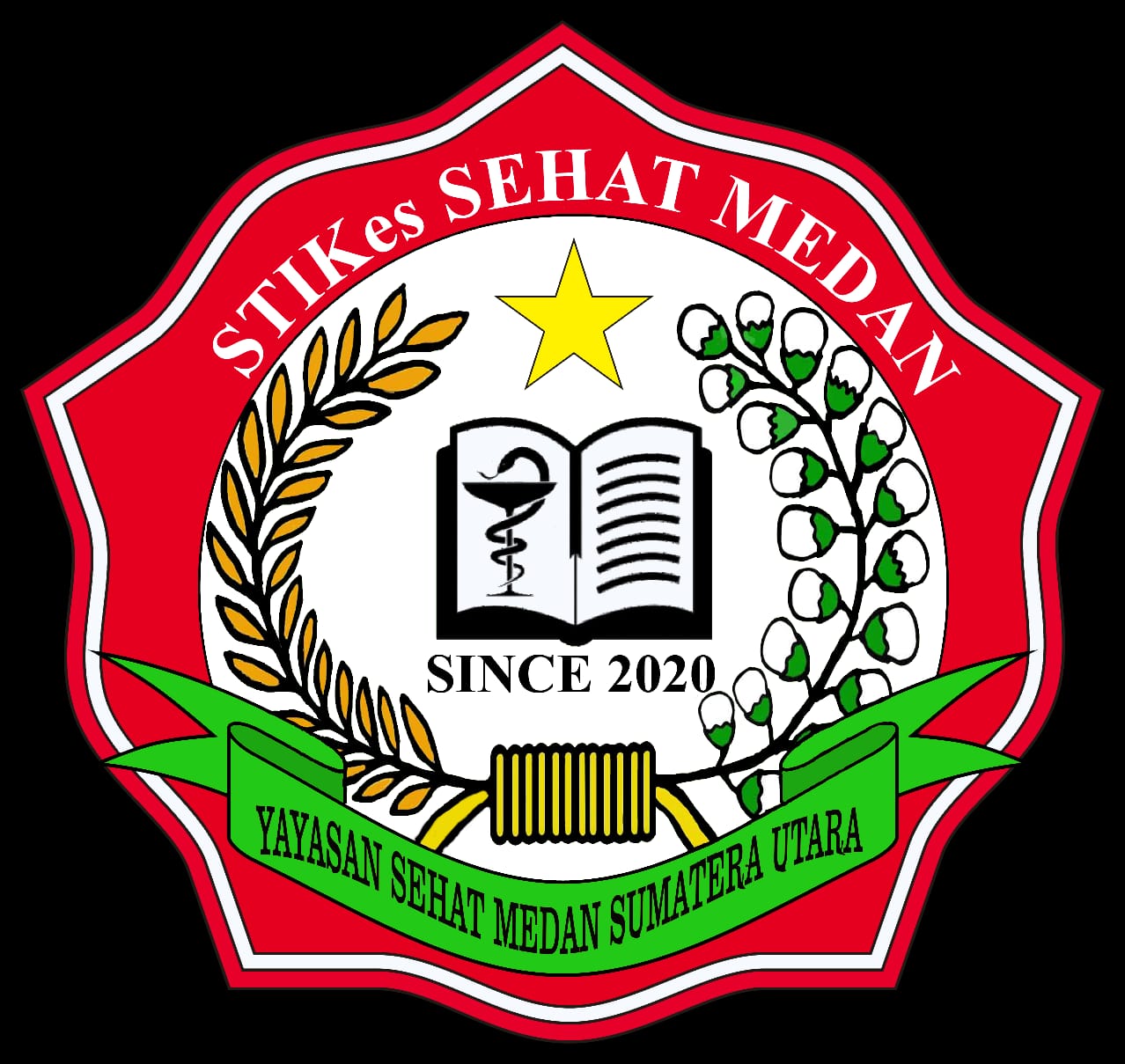 Logo Sekolah Tinggi Ilmu Kesehatan Sehat Medan