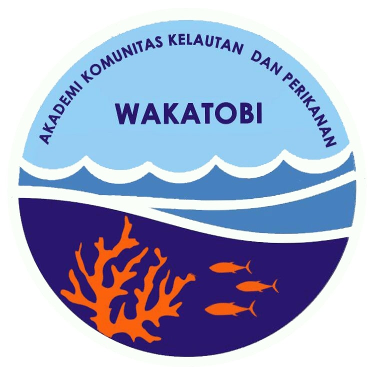 Logo Akademi Komunitas Kelautan dan Perikanan Wakatobi